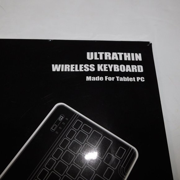 FINTIE UltraThin Wireless Keyboard for Tablet PC New Sealed - Box shows wear - Picture 2 of 6